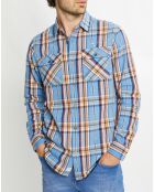 Chemise Regular Fit en Flanelle Western multicolore