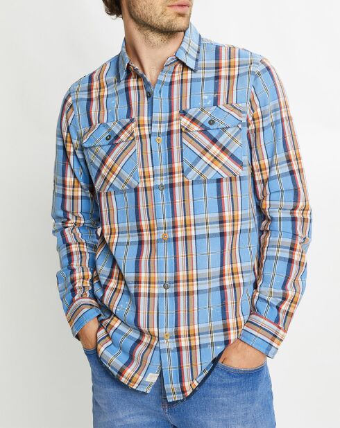 Chemise Regular Fit en Flanelle Western multicolore