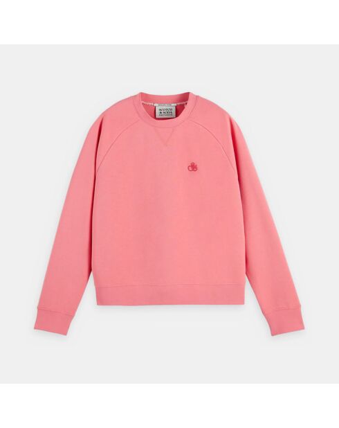 Sweat Crewneck Raglan rose