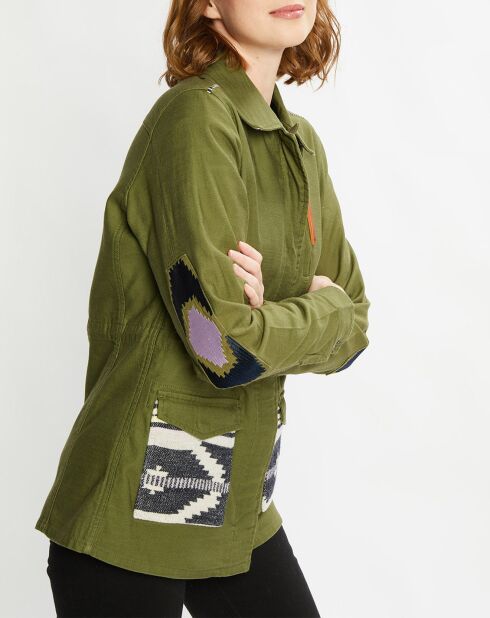 Veste droite Militaire kaki
