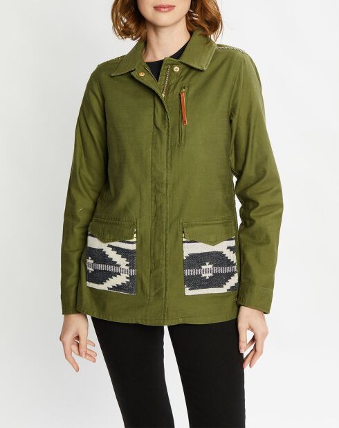 Veste droite Militaire kaki