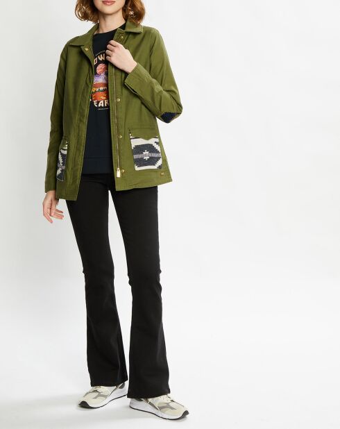Veste droite Militaire kaki