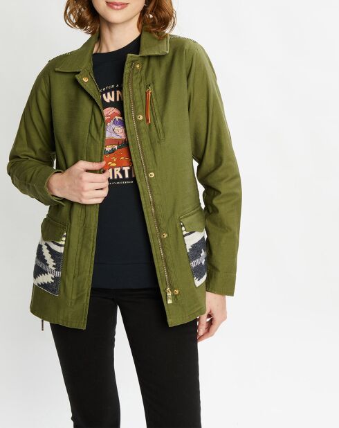 Veste droite Militaire kaki