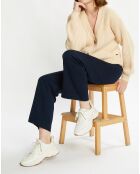 Gilet Fuzzy écru