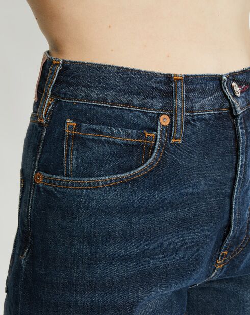 Jean Boyfriend 100% Coton Bio bleu moyen