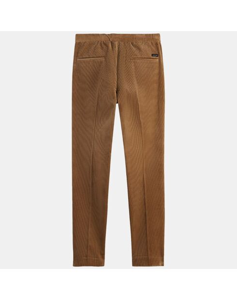 Pantalon Slim Fit en Velours côtelé Warren Corduroy camel