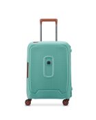 Valise Cabine slim  4 roues doubles Moncey 55 cm verte