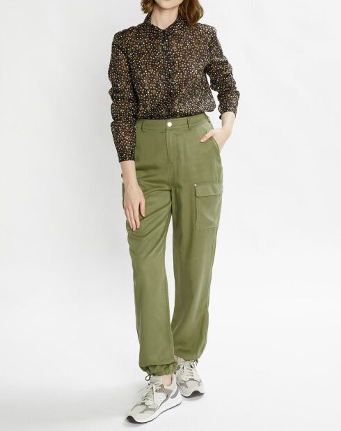 Chemise Regular Fit à imprimé floral multicolore
