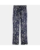 Pantalon Nina bleu nuit/violet