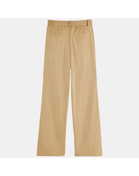 Pantalon Large Edie beige