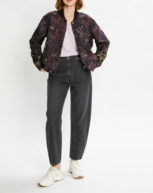 Blouson Bomber Jacquard multicolore