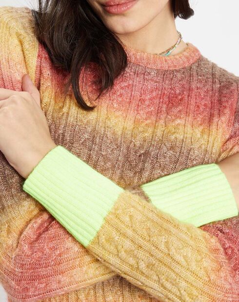 Robe Arc-en-ciel multicolore
