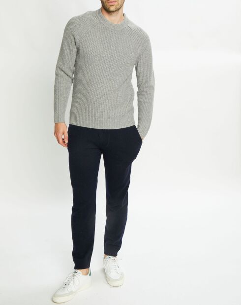 Jogging 100% Cachemire Mojogg bleu marine