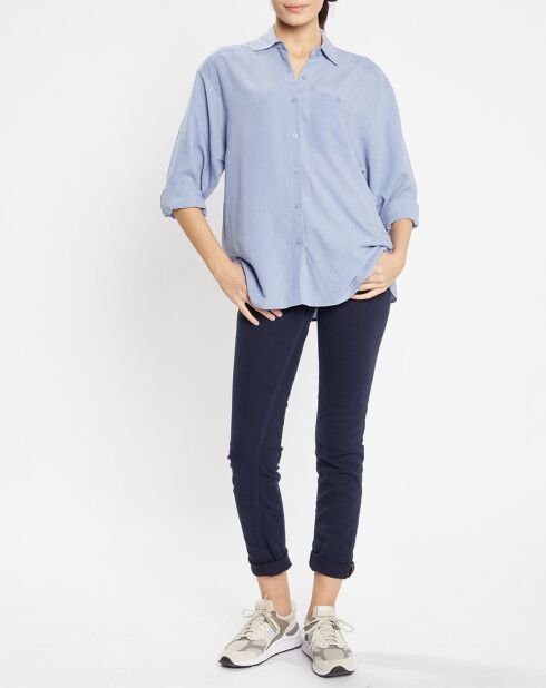 Chemise Paros bleu moyen