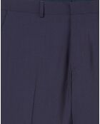 Pantalon de costume extra slim 100% Laine Brugna violet