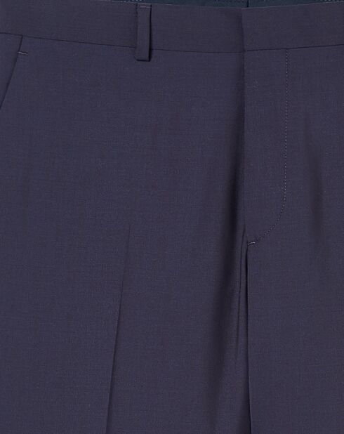 Pantalon de costume extra slim 100% Laine Brugna violet