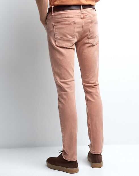 Jean slim Mpeach orange abricot