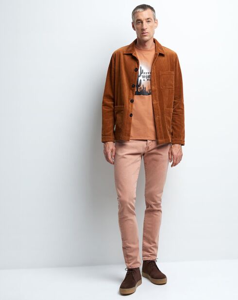 Jean slim Mpeach orange abricot