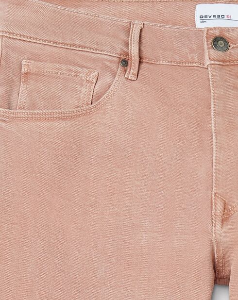 Jean slim Mpeach orange abricot