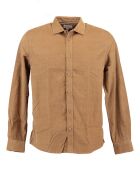 Chemise slim Cvelvet beige kaki