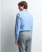 Chemise slim Ciel bleue