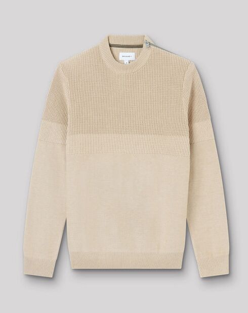 Pull Paxon beige automne