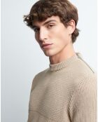 Pull Paxon beige automne