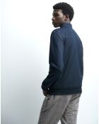 Sweat zippé Torville bleu dur