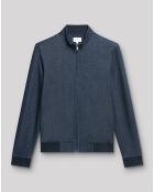 Sweat zippé Torville bleu dur