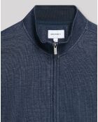 Sweat zippé Torville bleu dur