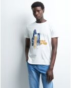 T-Shirt Tcoline blanc neige