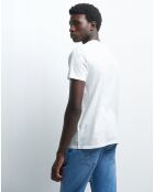 T-Shirt Tcoline blanc neige