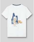T-Shirt Tcoline blanc neige
