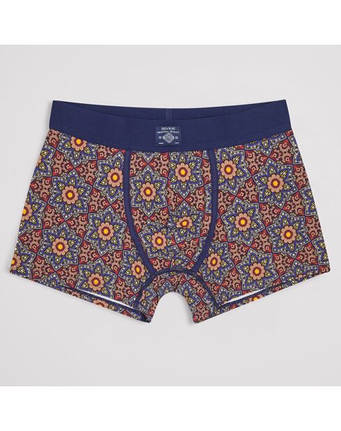 Boxer Shypnose dark navy/rouge
