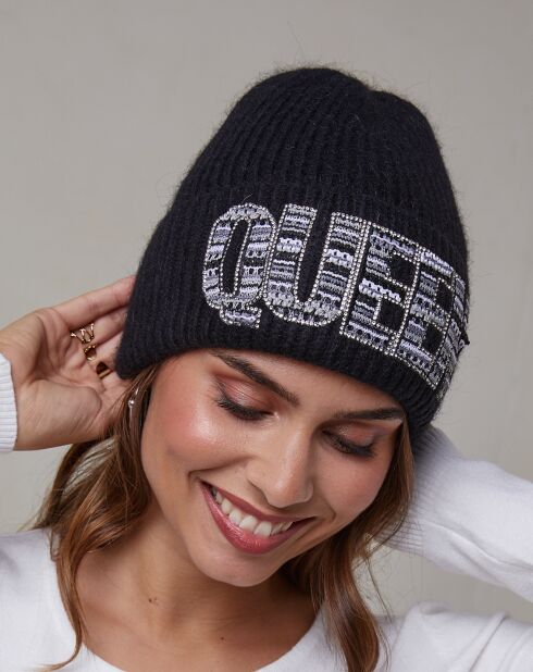 Bonnet Lina noir