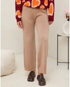 Pantalones Victoire camel