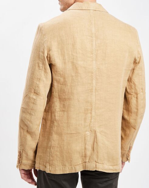 Veste 100% Lin beige