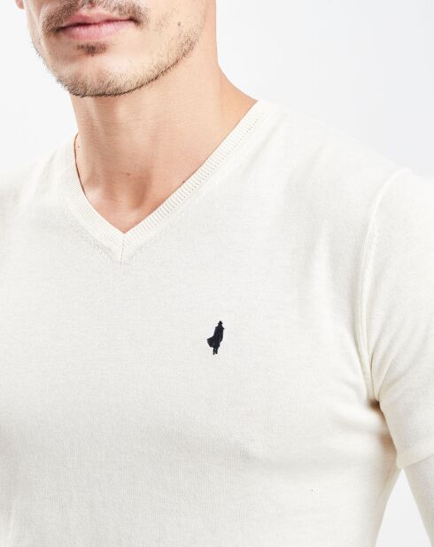 Pull en Coton écru