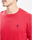 Pull en Coton & Laine rouge