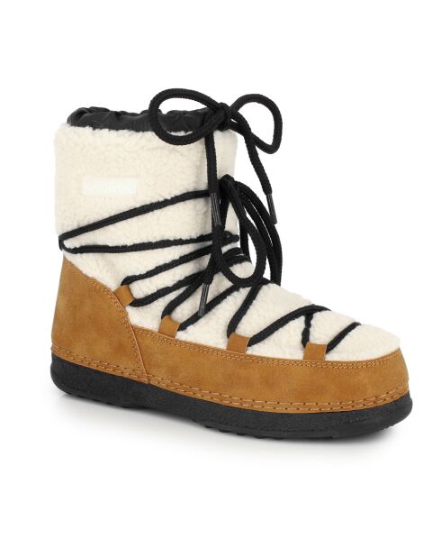 Bottines fourrées Mayla camel