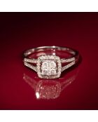 Bague Beloni Diamant 0.44 ct or blanc