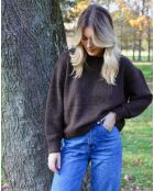 Pull Mapple marron