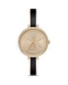 Montre Femme en Acier noire