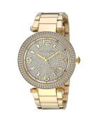 Montre Femme en Acier dorée
