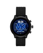 Montre Connectée Mixte en Silicone noire