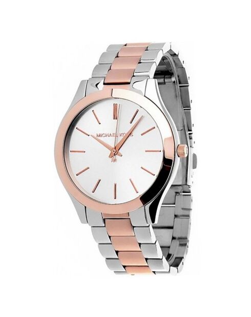 Montre Femme en Acier argenté/rosé