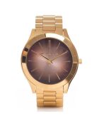 Montre Femme en Acier dorée