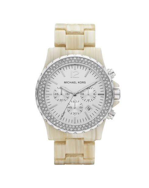 Montre Femme en Résine beige