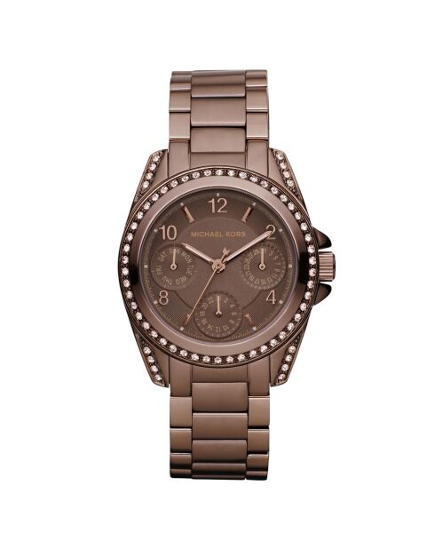 Montre Femme en Acier marron