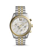 Montre Homme en Acier argenté/doré